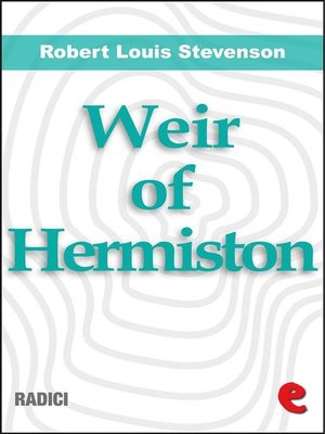 cover image of Weir of Hermiston